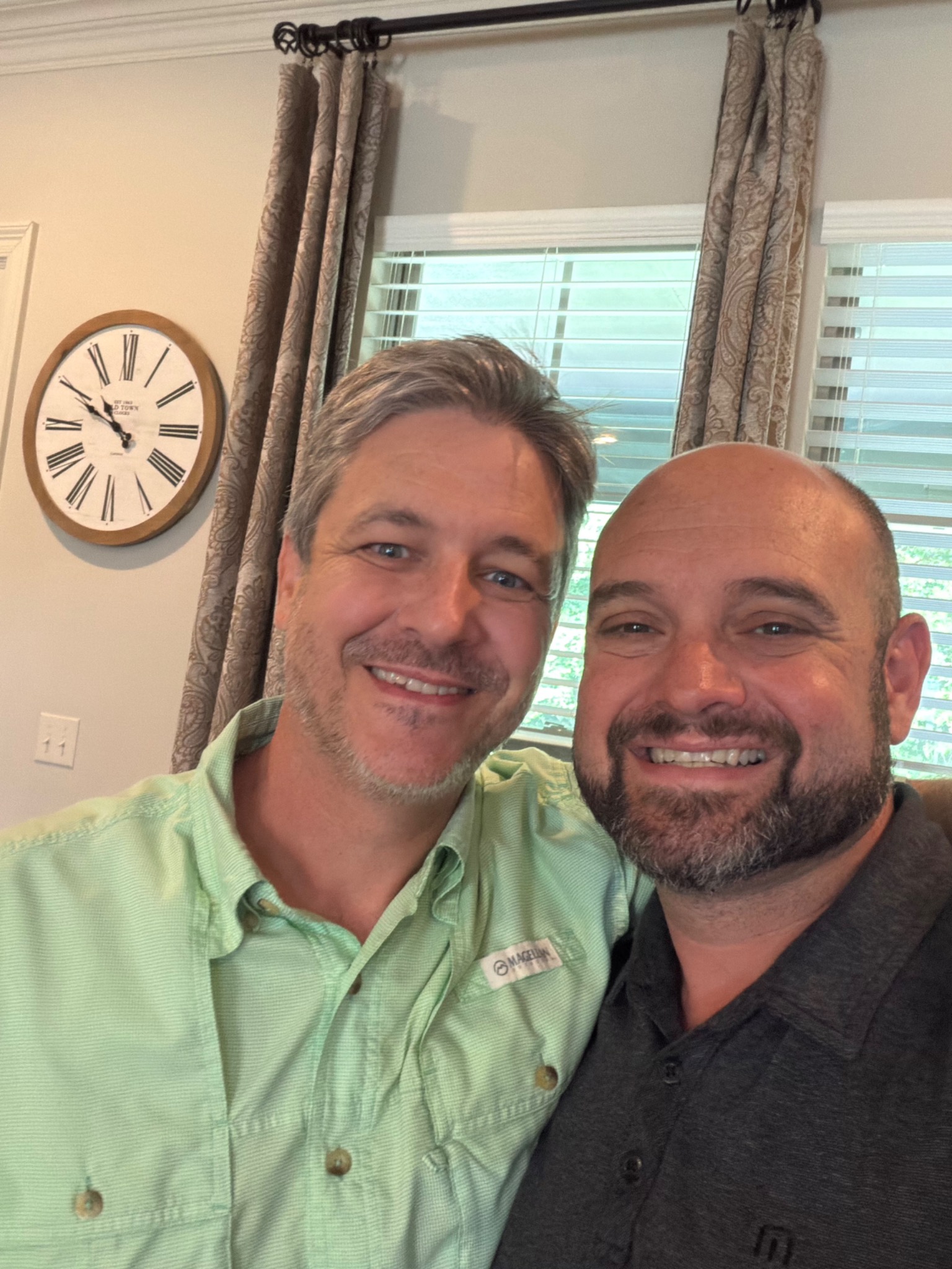 Greg Hinton and Nicholas LeBlanc together in Central, Louisiana